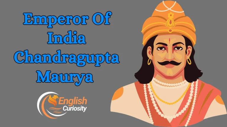 Emperor Of India Chandragupta Maurya 