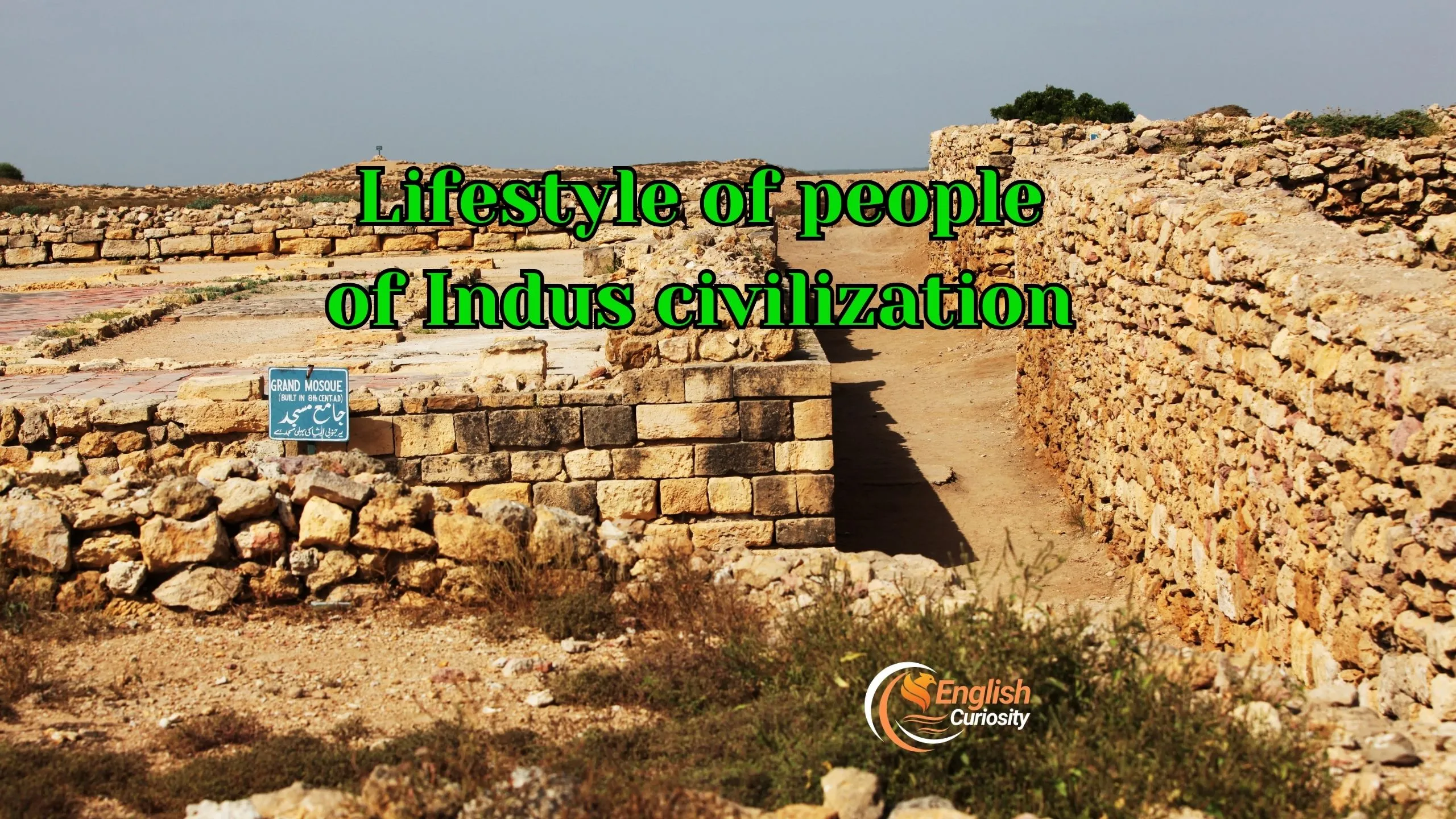 Lifestyle of people of Indus civilization