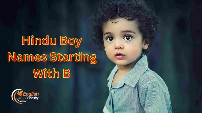 Hindu Boy Names Starting With B
