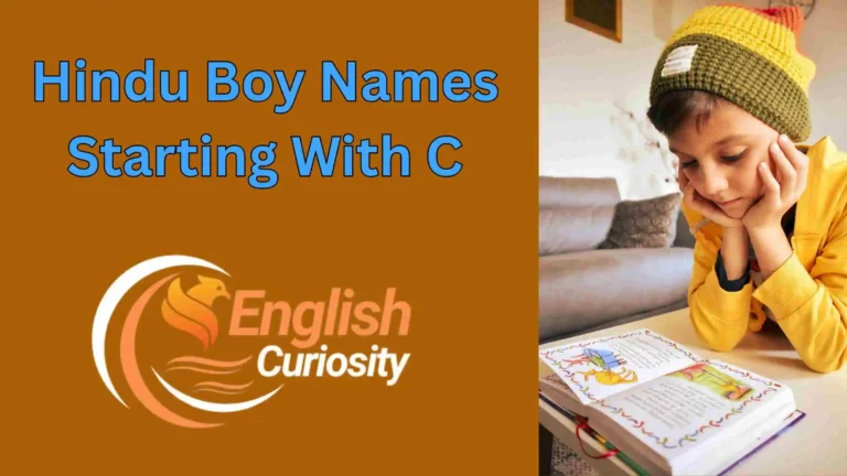 Hindu Boy Names Starting With C