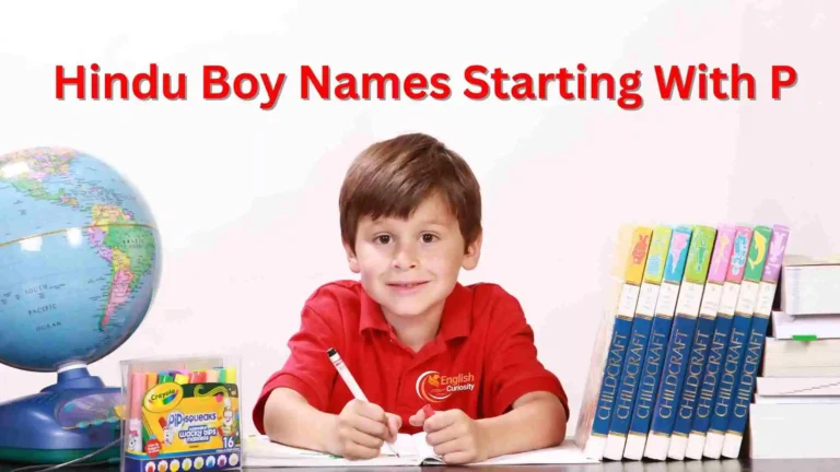 Hindu Boy Names Starting With P