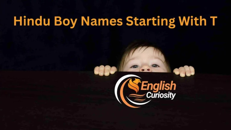Hindu Boy Names Starting With T