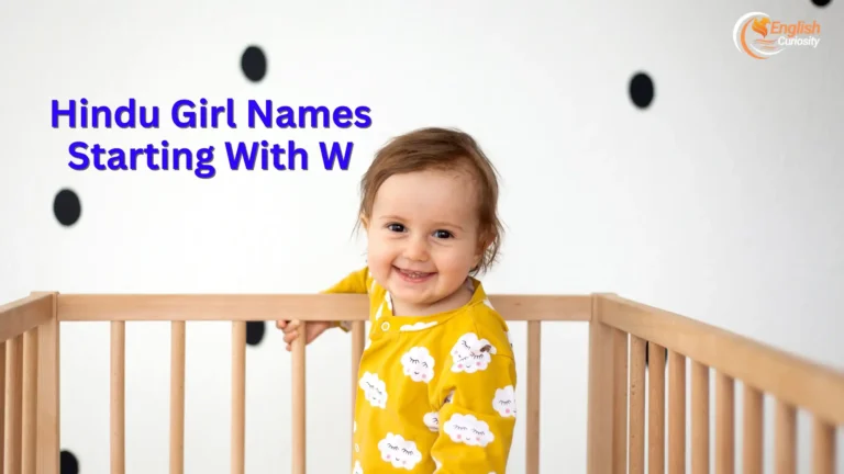 Hindu Girl Names Starting With W