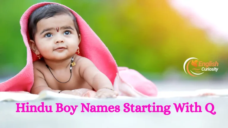 Hindu Boy Names Starting With Q