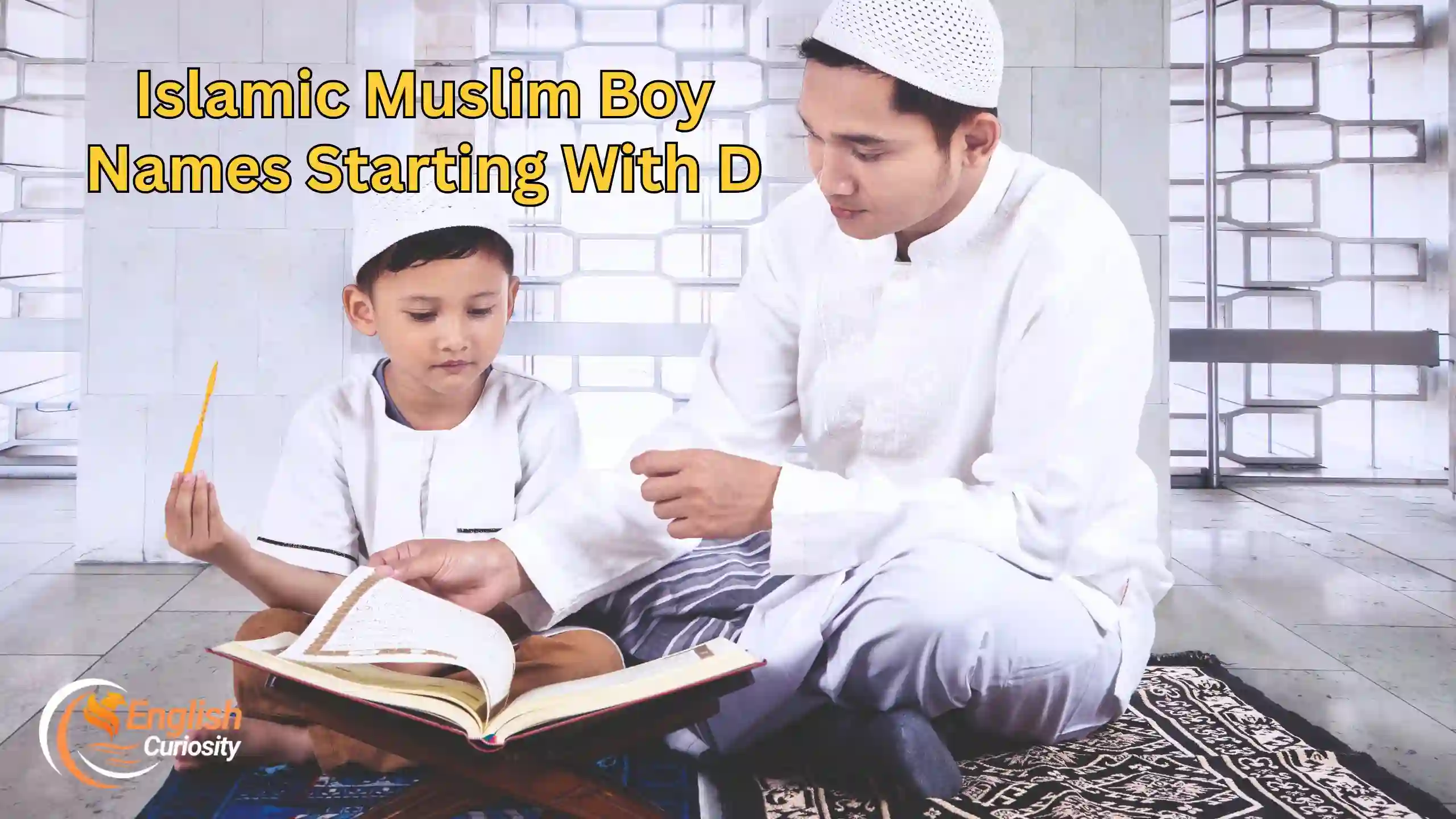 Islamic Muslim Boy Names Starting With D