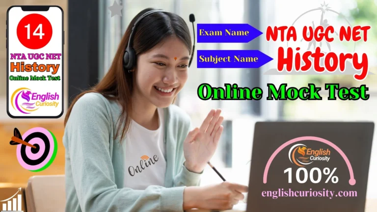 UGC Net History Online Mock Test 14