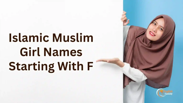 Islamic Muslim Girl Names Starting With F