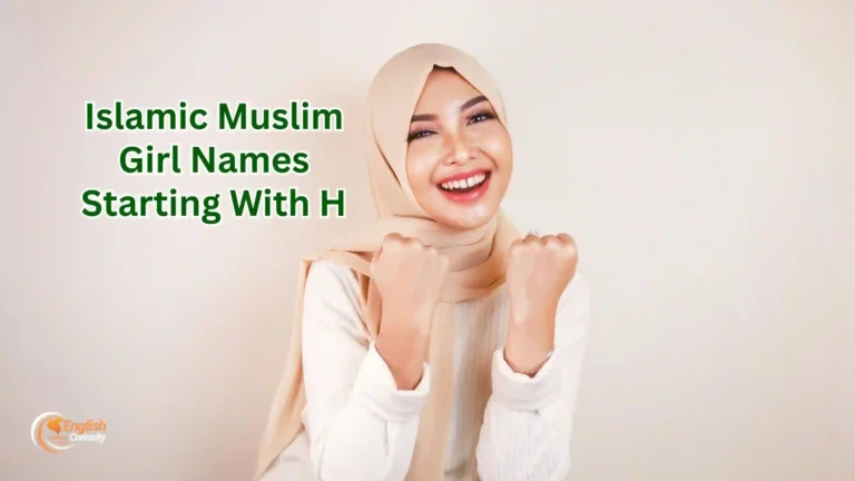 Islamic Muslim Girl Names Starting With H