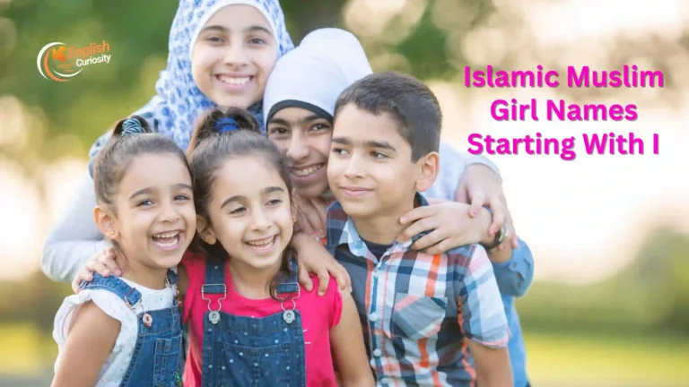 Islamic Muslim Girl Names Starting With I
