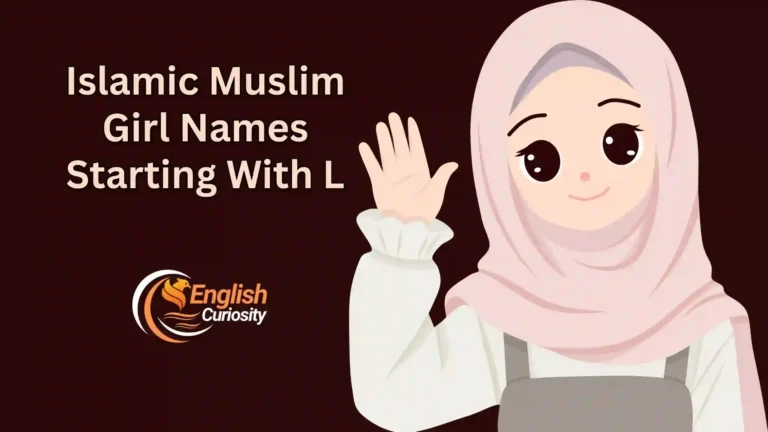 Islamic Muslim Girl Names Starting With L