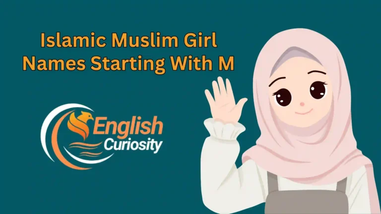 Islamic Muslim Girl Names Starting With M