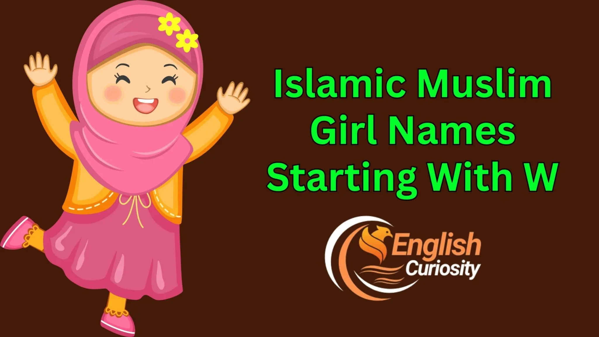 Islamic Muslim Girl Names Starting With W