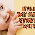 Italian Boy Names Starting With F