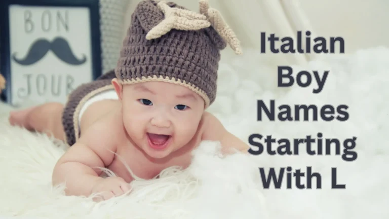 Italian Boy Names Starting With L