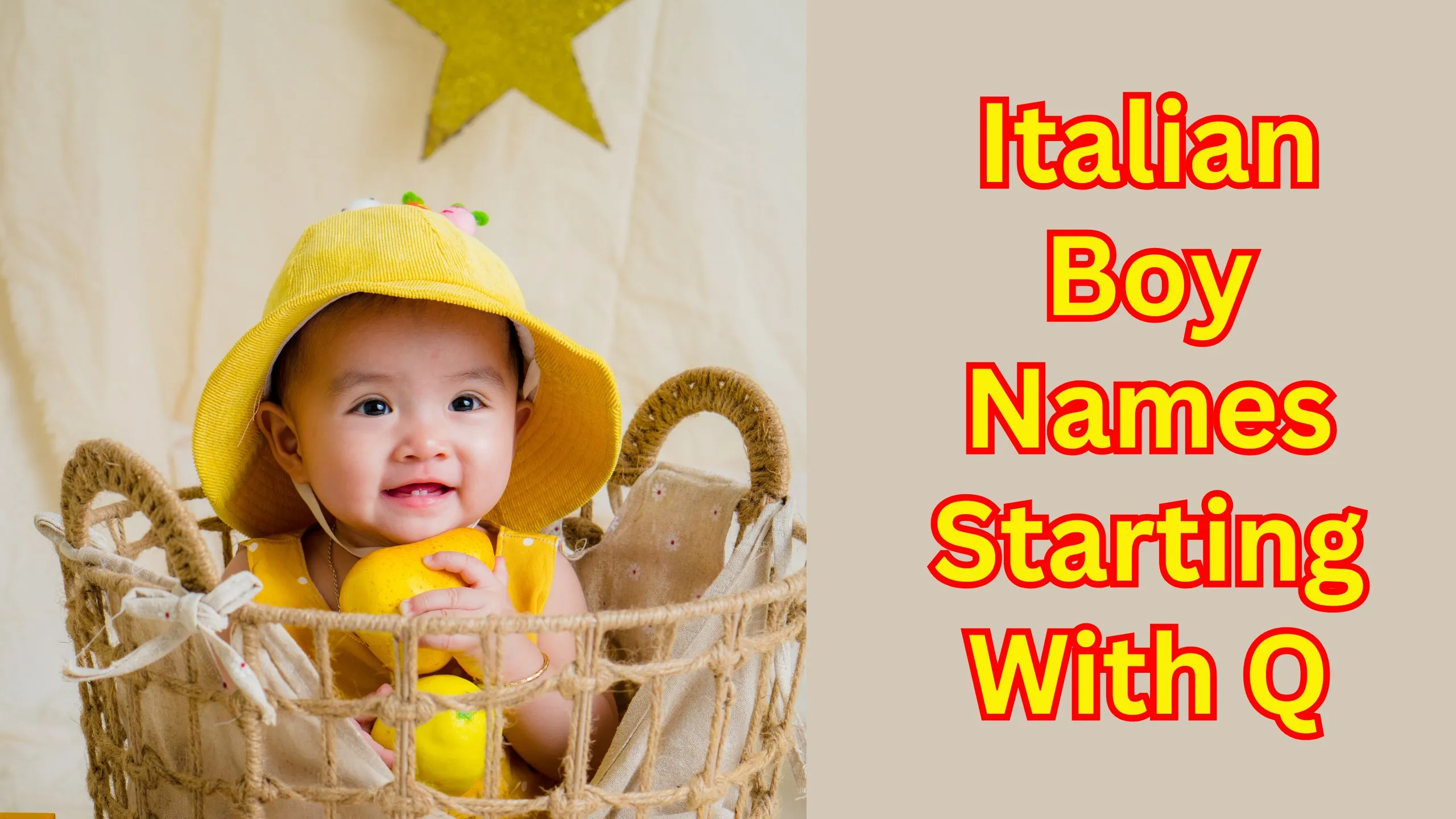 Italian Boy Names Starting With Q