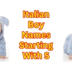 Italian Boy Names Starting With S