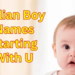 Italian Boy Names Starting With U