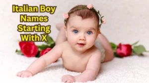 Italian Boy Names Starting With X