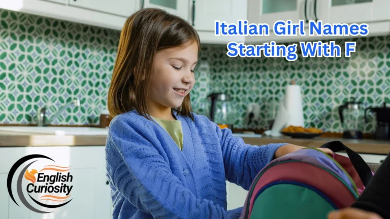Italian Girl Names Starting With F