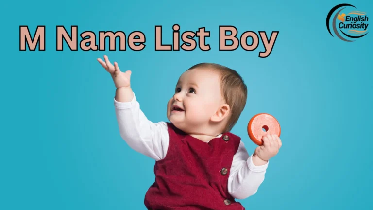 M Name List Boy