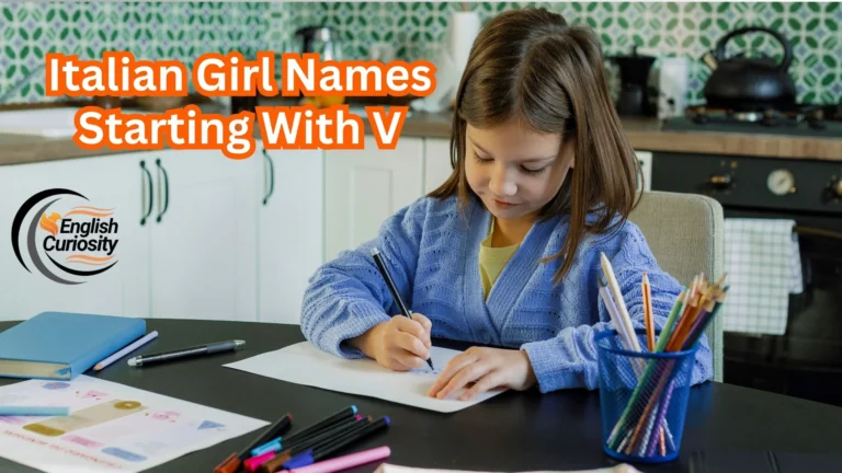 Italian Girl Names Starting With V