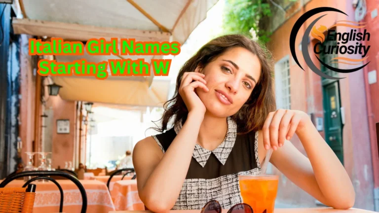 Italian Girl Names Starting With W