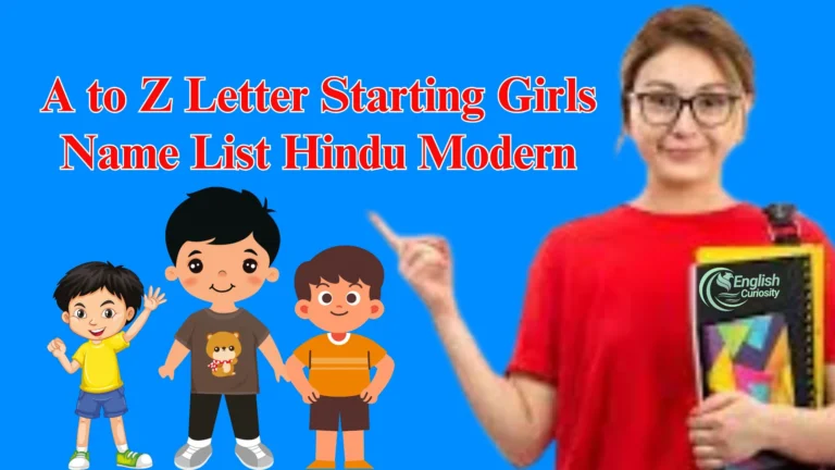 Girls Name List Hindu Modern