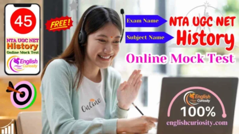 NTA UGC Net History Online Mock Test 45