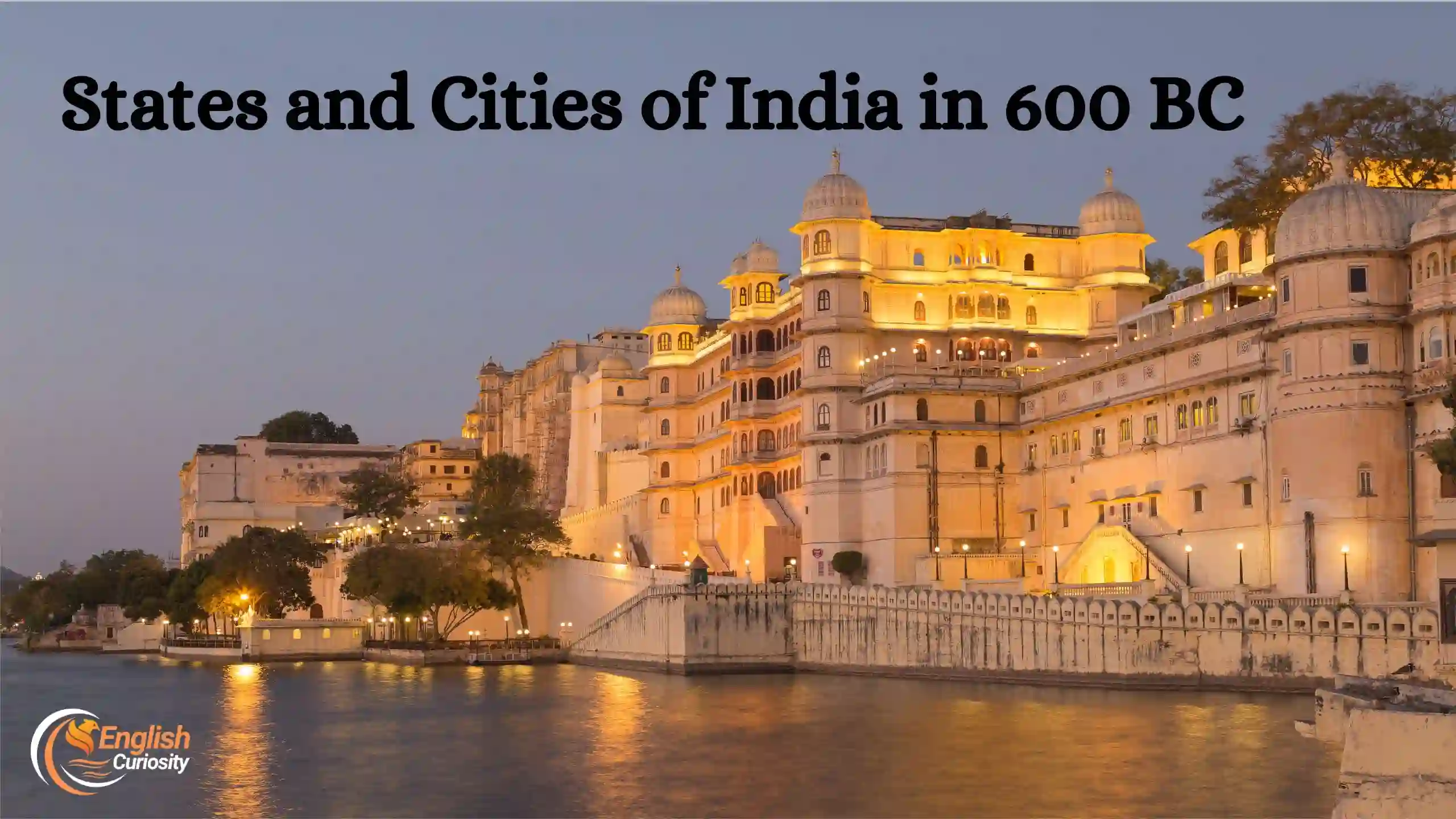 States and Cities of India in 600 BC