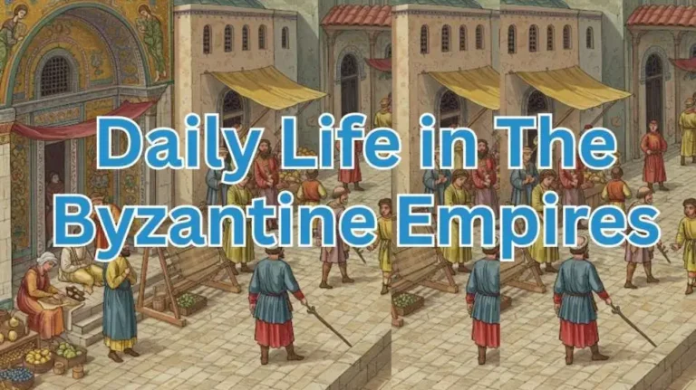 Daily Life in The Byzantine Empires